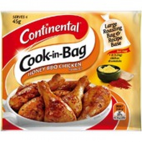 Continental Cook in Bag Honey BBQ Chicken Recipe Base 45g