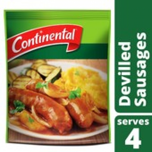 Continental Devilled Sausages Recipe Base Serves 4 40g