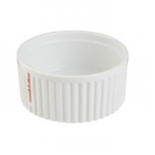 Cook & Dine Ramekin Ribbed White 12cm