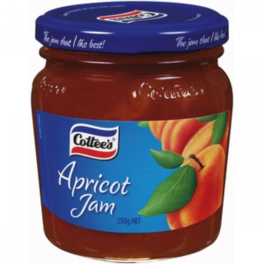 Cottees Jam Apricot 250g