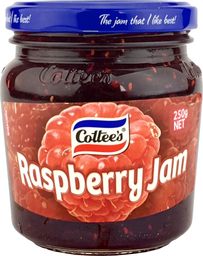 Cottees Jam Raspberry 250g