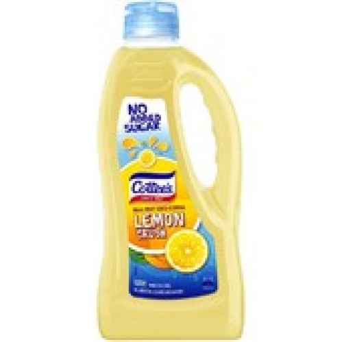 Cottee's Lemon No Added Sugar Cordial 1L
