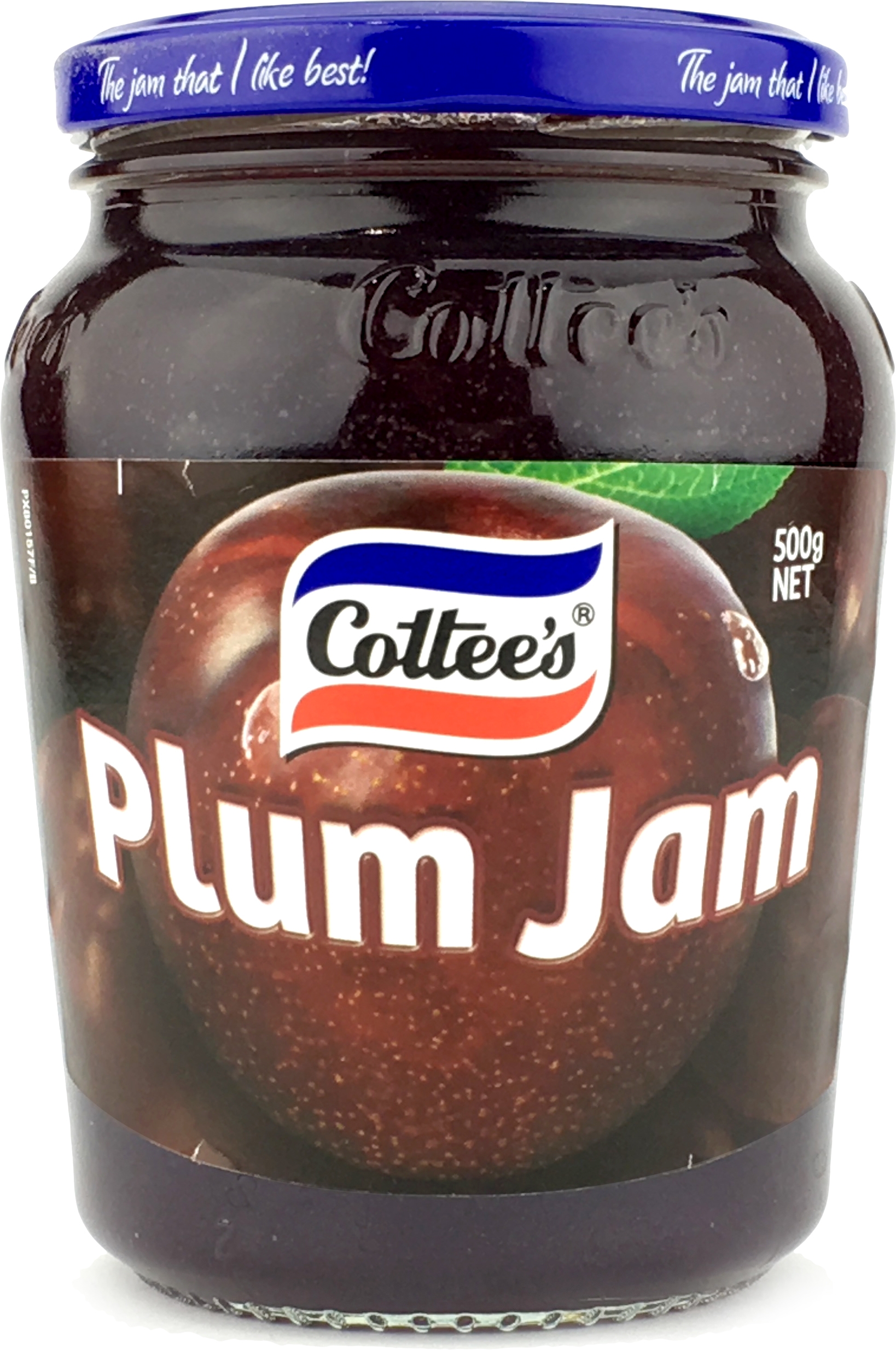 Cottee's Plum Jam in Glass 500g