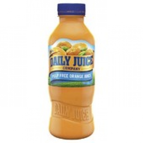 Daily Juice Orange Juice Pulp Free Pop Top Chilled 500mL