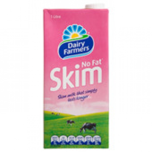 Dairy Farmers Skim Long Life Milk 1L