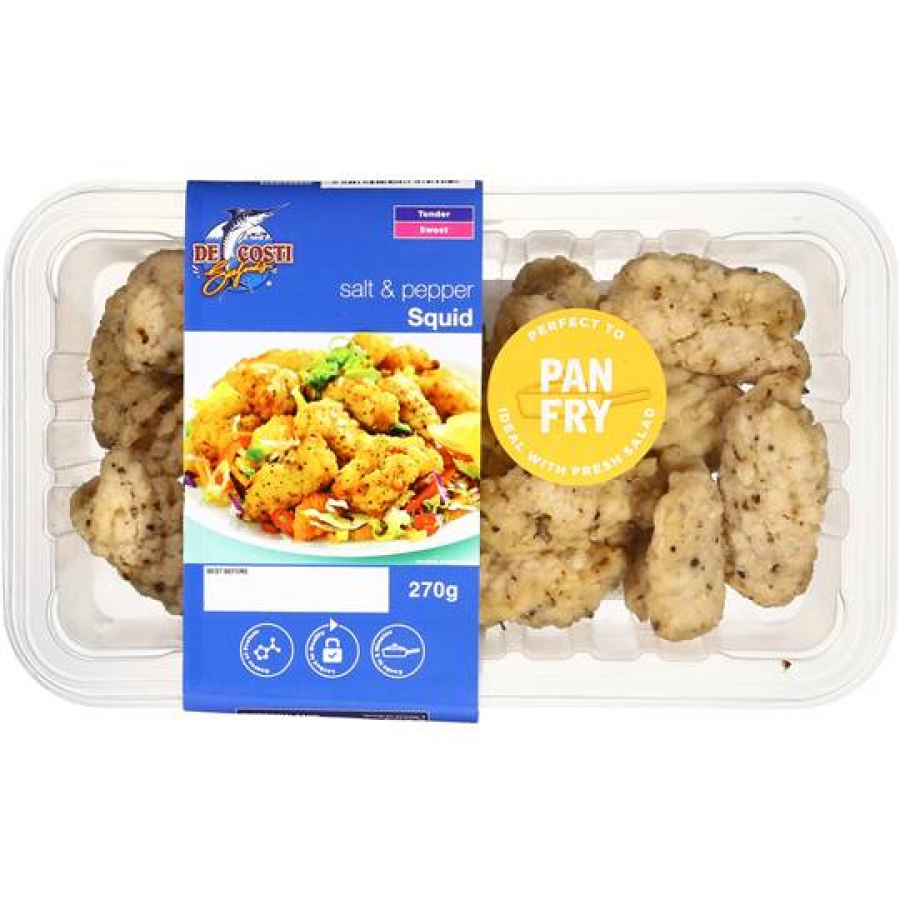 De Costi Squid Salt & Pepper 270g