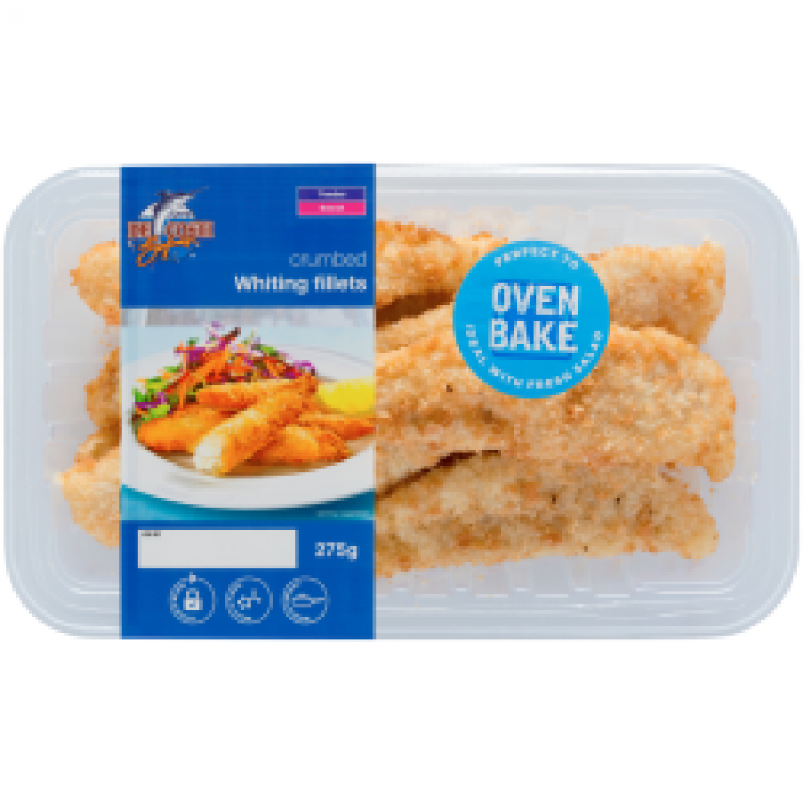 De Costi Whiting Fillet Crumbed 275g