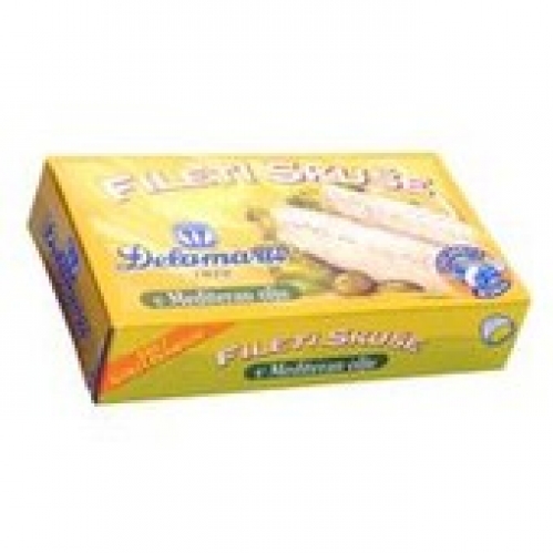 Delamaris Vegetable Oil Mackeral Fillets 125g