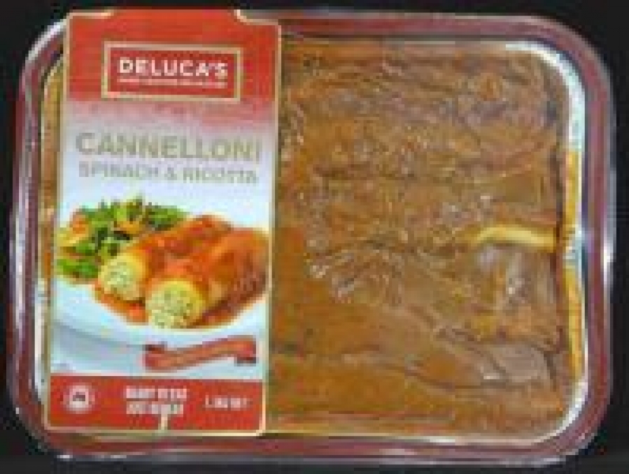 Delucas Cannelloni Spinach Ricotta 1.3kg