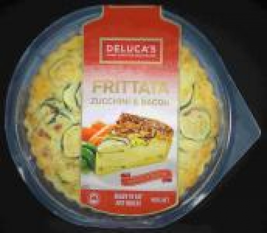 Delucas Quiche Zucchini Bacon 900g