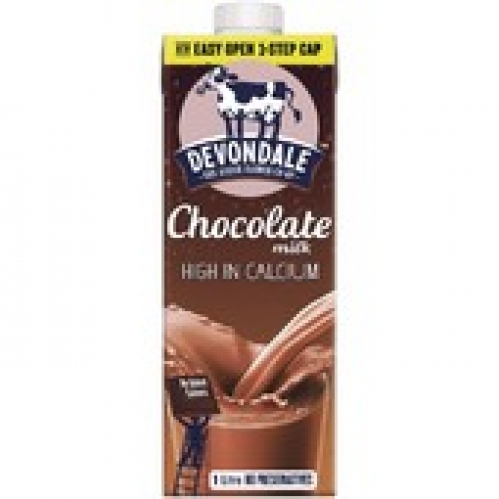 Devondale Chocolate Flavoured Long Life Milk 1L
