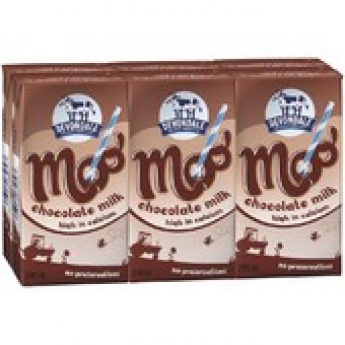 Devondale Milk Moo UHT Chocolate 6 pack