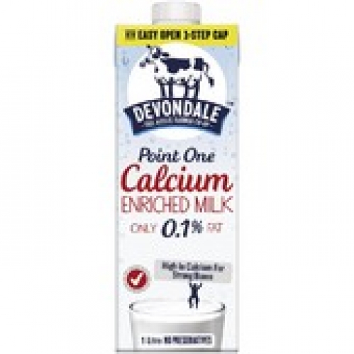 Devondale Point One Long Life Milk 1L