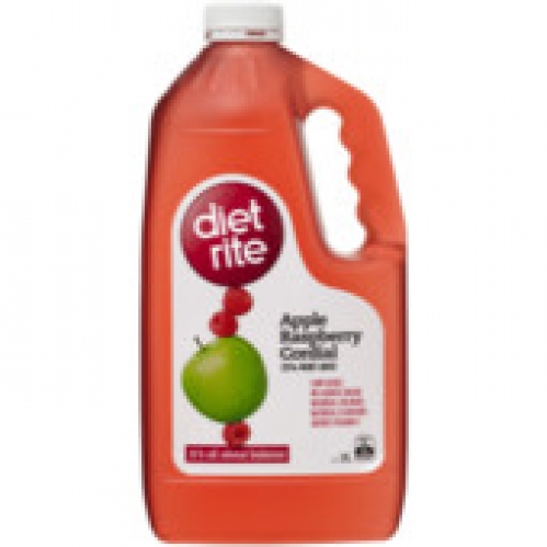 Diet Rite Apple Raspberry Low Joule Cordial 2L