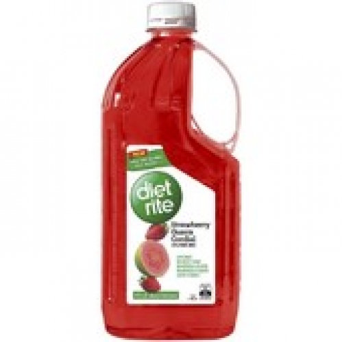 Diet Rite Strawberry Guava Cordial 2L