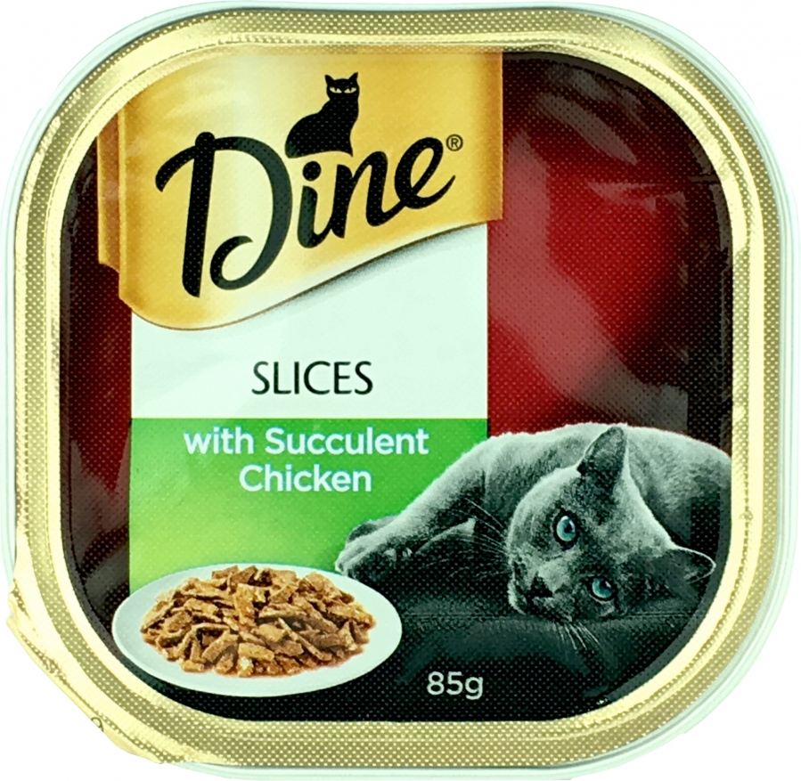 Dine Slices Chicken 85g