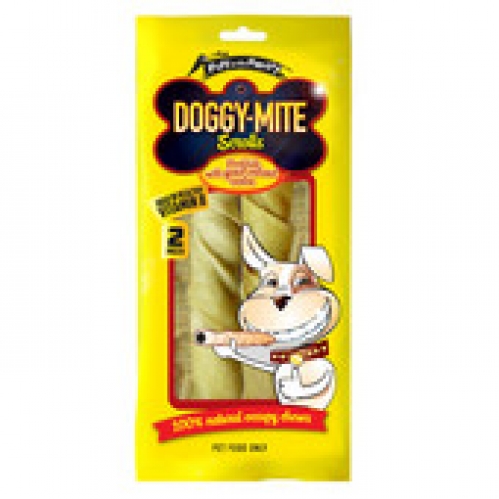 Doggy-Mite Scrolls Dog Treats 2 pack
