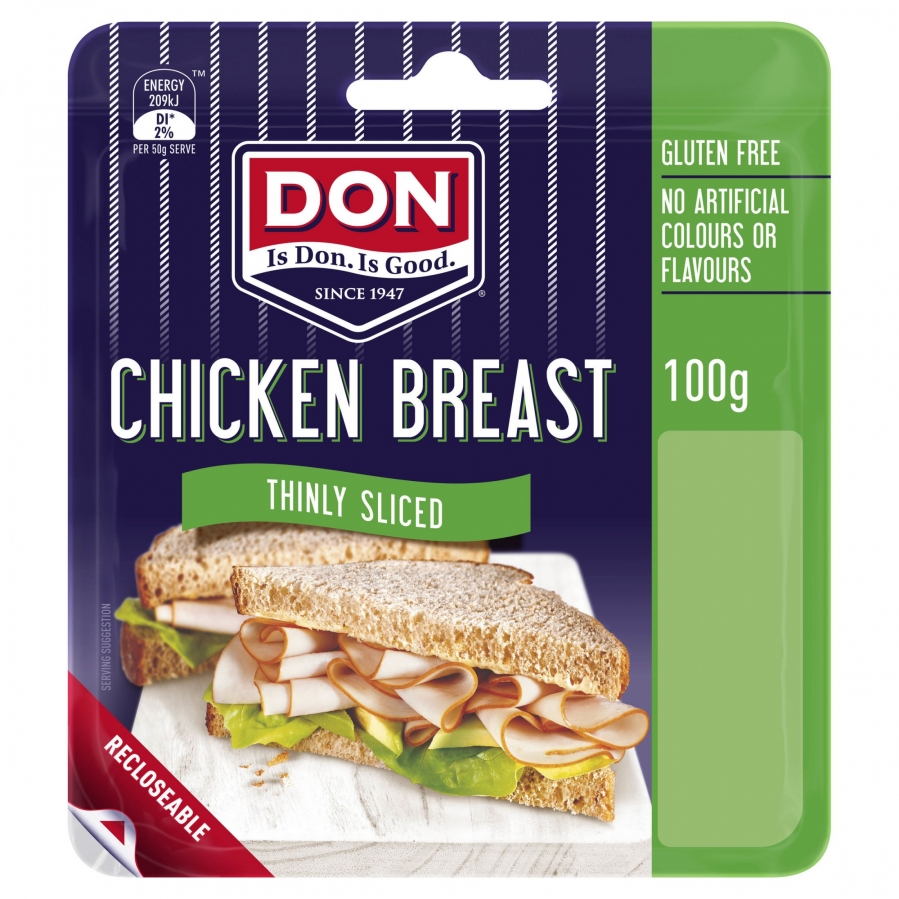 Don Chicken Roast Shaved 100g