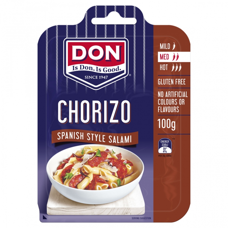 Don Chorizo Sliced 100g