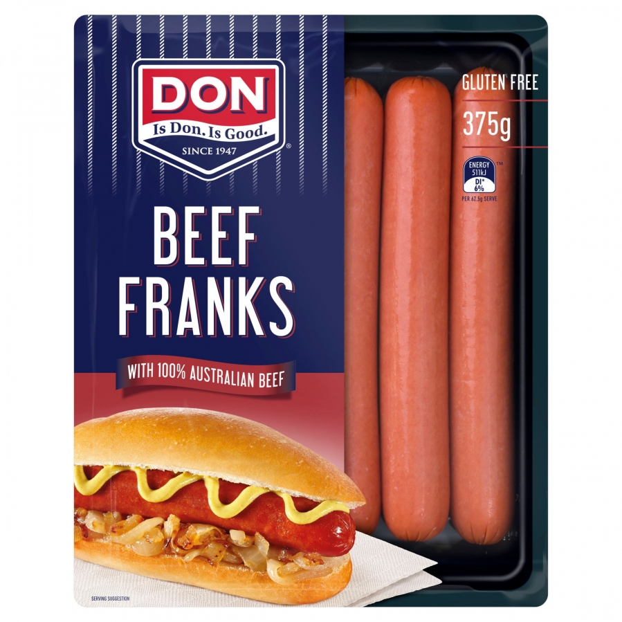 Don Franks Footy Skin On 375g