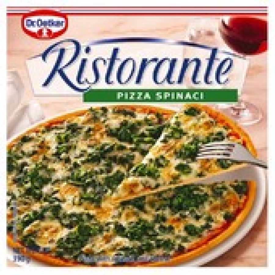 Dr. Oetker Ristorante Spinaci (Spinach) Frozen Pizza 390g
