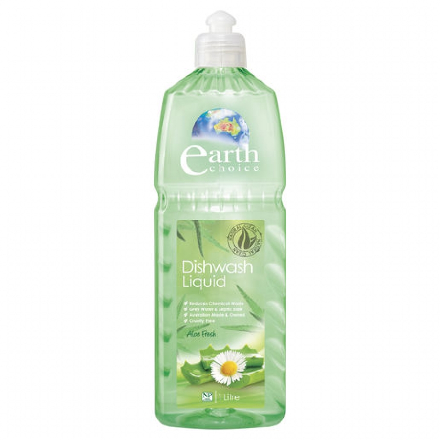 Earth's Choice Dishwash Aloe Liquid 1L