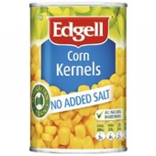 Edgell Corn Kernels No Added Salt 420g