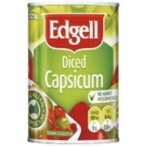 Edgell Diced Capsicum 125g