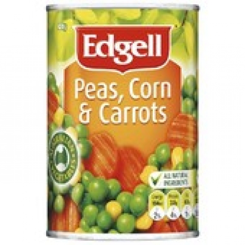 Edgell Peas Corn & Carrots 420g