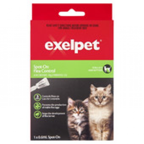 Exelpet Spot-On Flea Control for Cats & Kittens