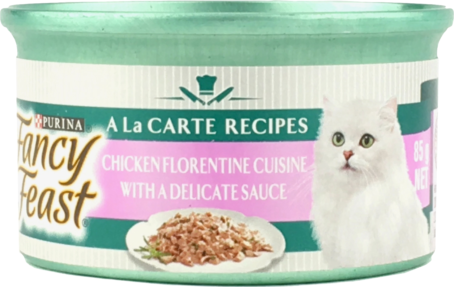 Fancy Feast A La Carte Chicken Florentine Cuisine Canned Cat Food 85g