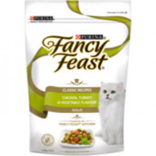 Fancy Feast Chicken Turkey & Vegetables Dry Cat Food 450g