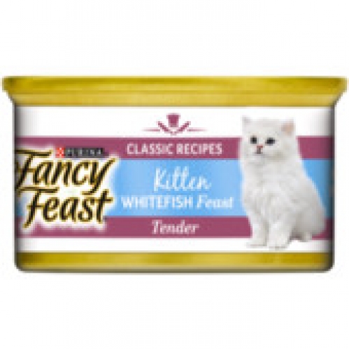 Fancy Feast Classic Kitten Whitefish Feast Canned Cat Food 85g