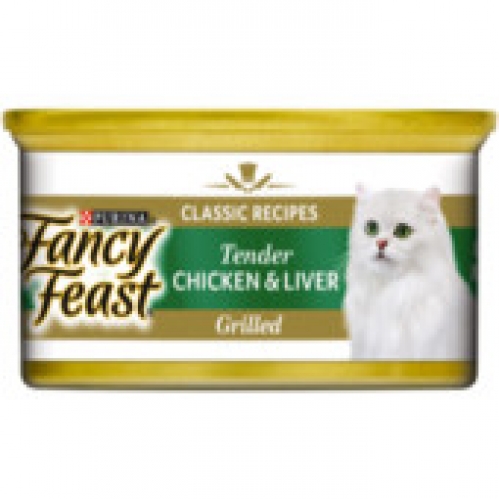 Fancy Feast Classic Tender Chicken & Liver Canned Cat Food 85g