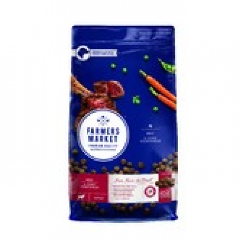 Farmers Market Adult Dry Dog Food Beef With Farm Vegetables 2.7kg