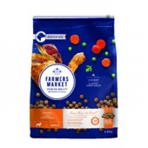 Farmers Market Adult Dry Dog Food Chicken With Farm Vegetables 6.8kg
