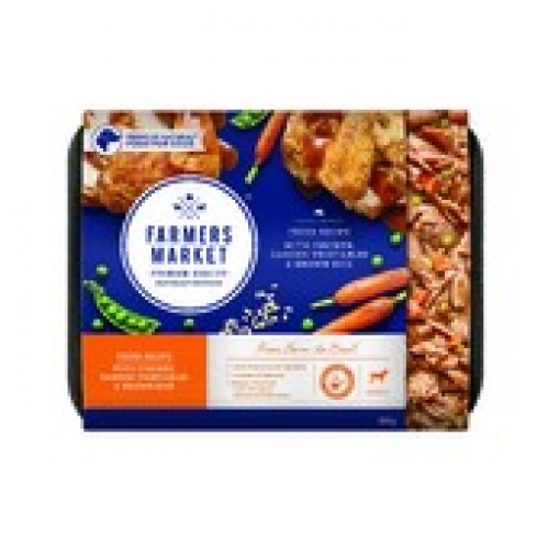 Farmer's Market Fresh Recipe with Chicken Garden Vegetables & Brown Rice Dog Food