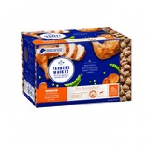 Farmer's Market Grainfree Meatballs with Chicken Sweet Potato & Peas Dog Food 120g 8 pack