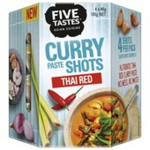 Five Taste Red Curry Shots 180g