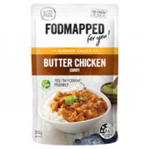 Fodmapped Gluten Free Butter Chicken Simmer Sauce 200g