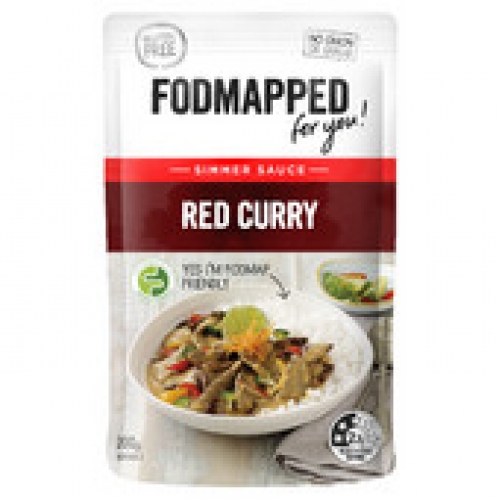 Fodmapped Gluten Free Red Curry Simmer Sauce 200g