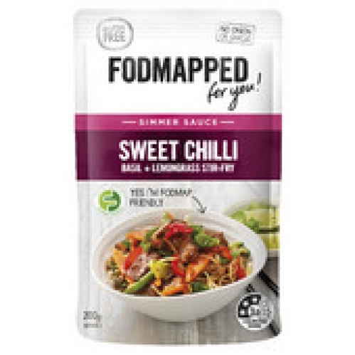 Fodmapped Gluten Free Sweet Chilli Lemongrass & Basil Stir Fry Sauce 200g