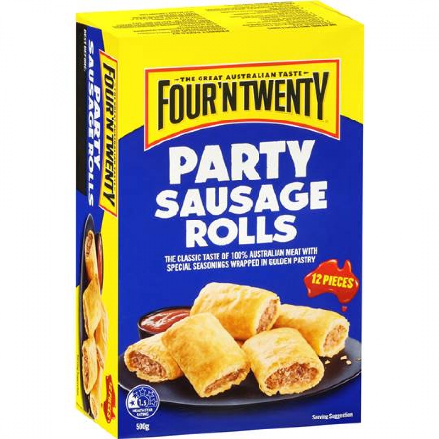 Four N Twenty Sausage Roll Party 500g
