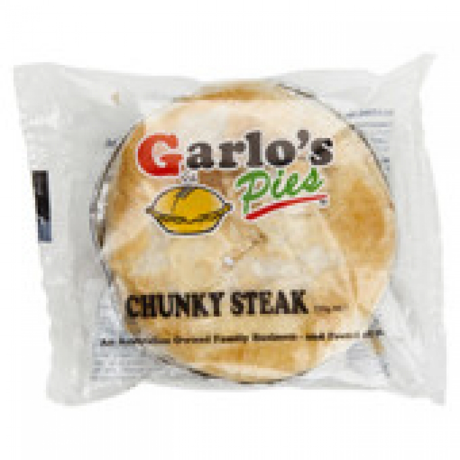 Garlos Chunky Steak Pie 220g