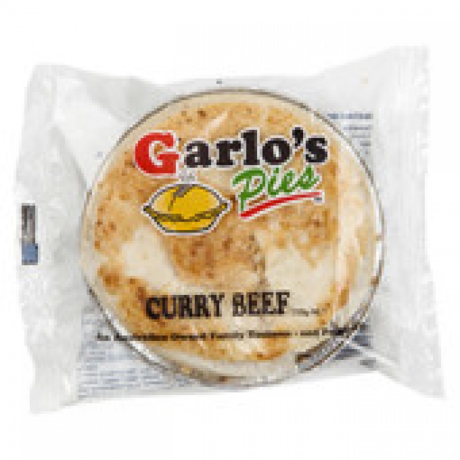 Garlos Curry Beef Pie 220g