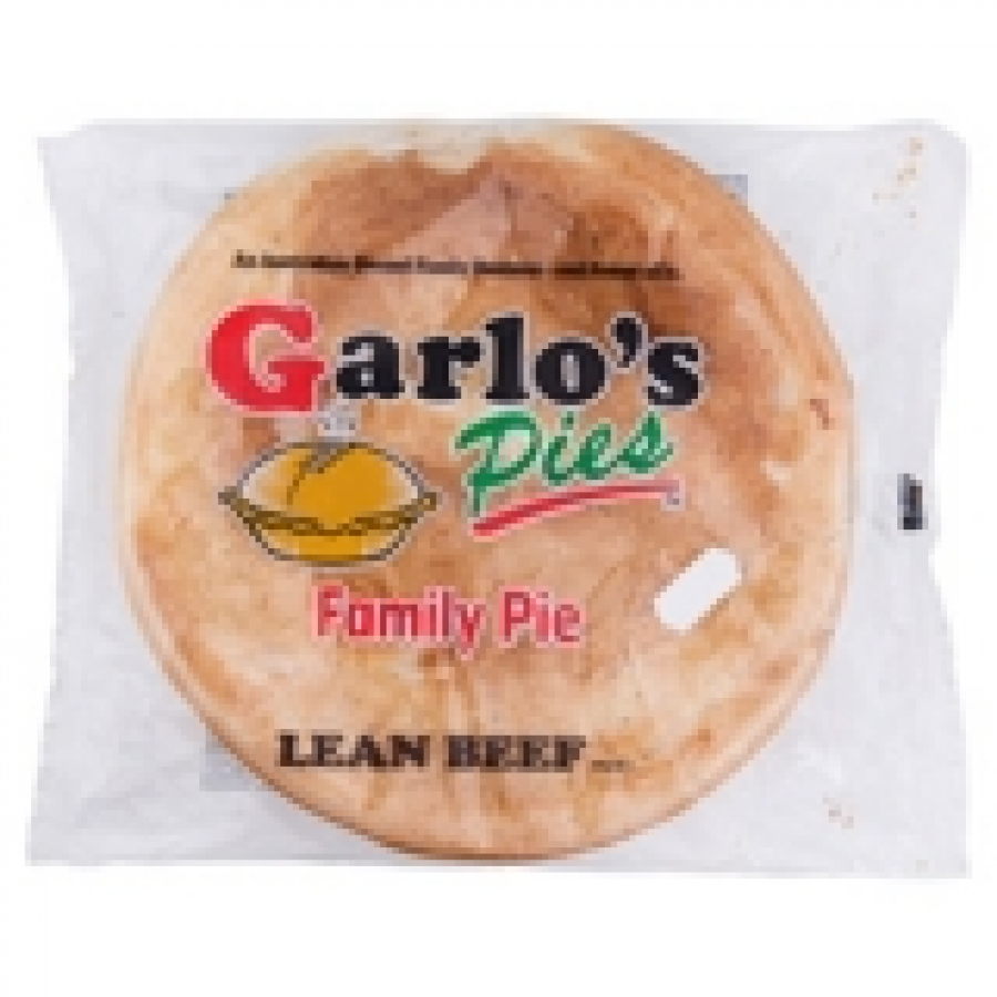Garlos Family Lean Beef Pie 550g