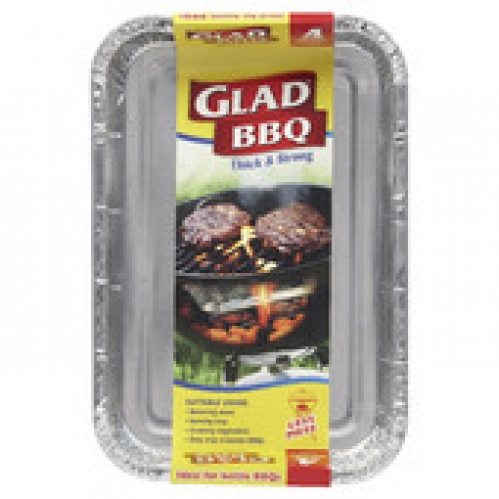 Glad Large BBQ Tray 4 pack
