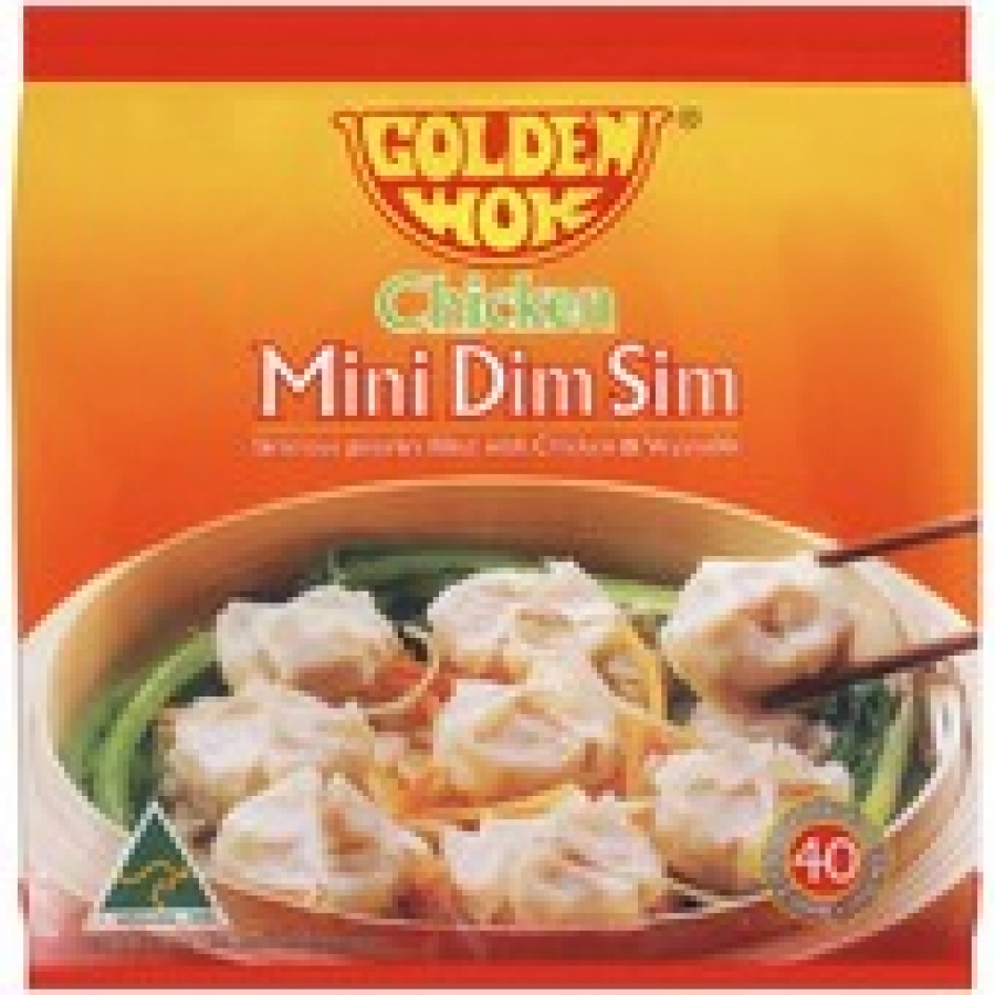 Golden Wok Frozen Mini Chicken Dim Sims 40 pack 660g