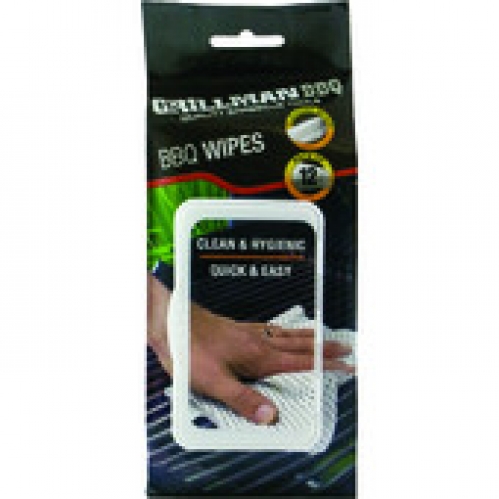Grillman BBQ Wipes 12 pack