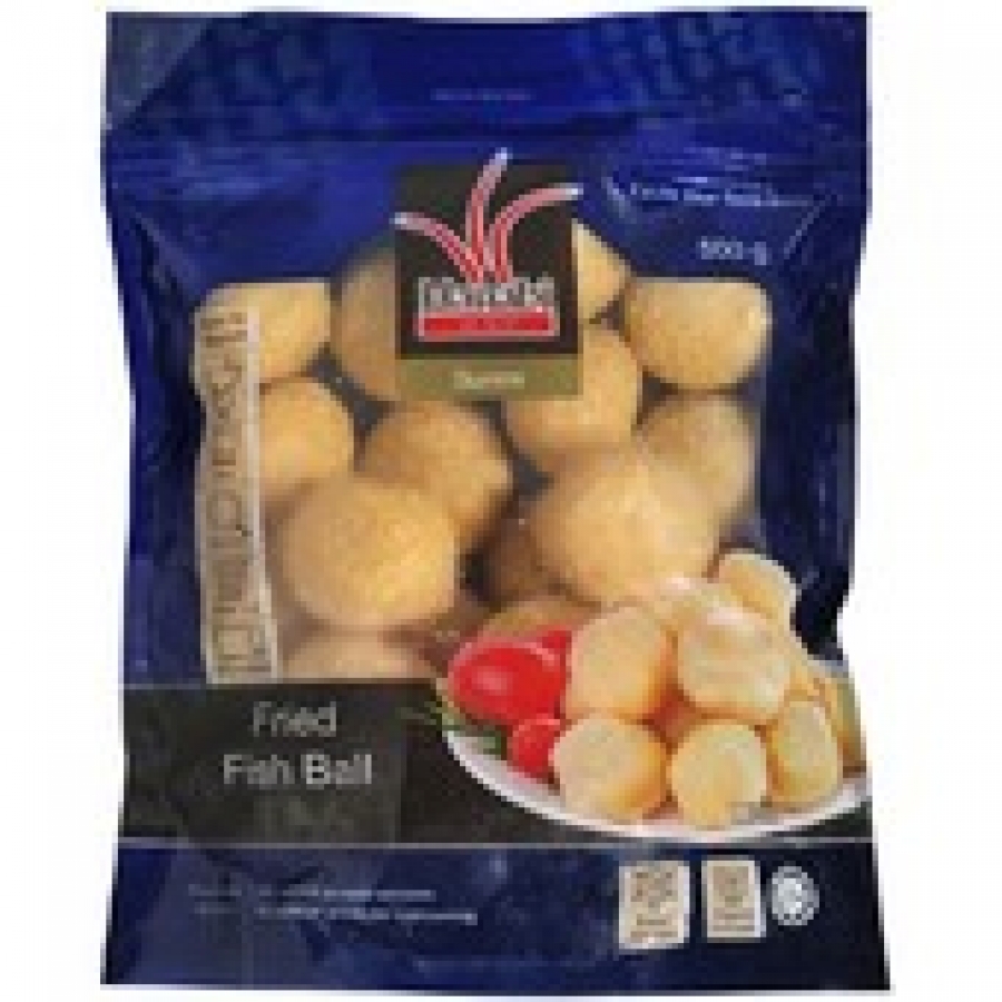 Hanabi Frozen Surimi Fried Fish Balls 500g